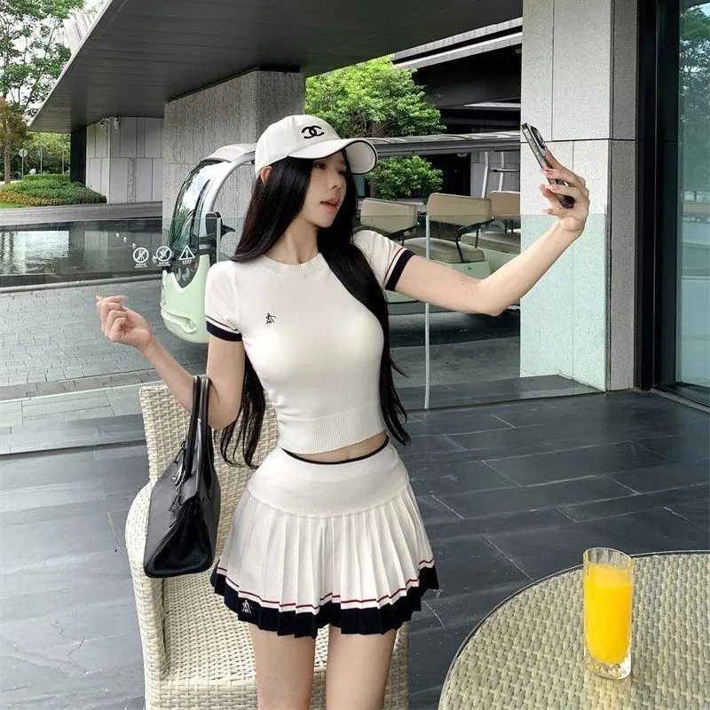 Golf Equipment For Women - Conjunto de Verão Coreano em Duas