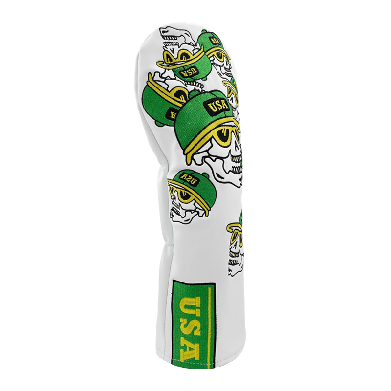 Capa de Couro Branca com Estam - Golf Equipment Nearby avaliação e preço